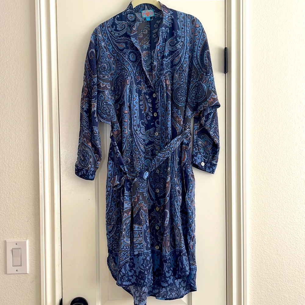 Plenty by Tracy Reese | Silk tunic dress | S